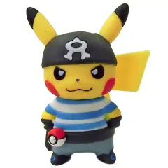 ポケモンセンター ピカチュウ ボスごっこ ガチャ フィギュア ぽけもん☆かふぇ フィギュアコレクション ボスごっこピカチュウ RR