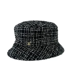 CHANEL❤️バケットハット❤️スポーツライン❤️帽子　コットン　ネイビー　Lサイズ 2025年最新】CHANEL レディース ハットの人気アイテム - メルカリ