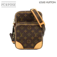 新品同様 ルイ ヴィトン LOUIS VUITTON モノグラム アマゾン ショルダー バッグ ブラウン M45236 ゴールド 金具 Amazon Bag 90294379