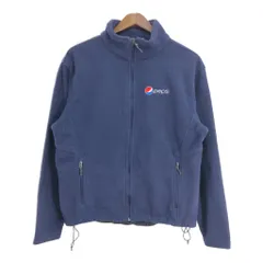 ワークジャケット ペプシ 珍品 サイズM 80s USA製 PEPSI ペプシ コーラ パッチ付き ワークジャケット 青