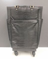 SWANY　スワニー　トートキャリー　クロコダイル型押し　レインカバー付き