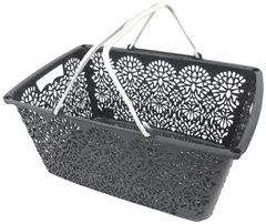 マハロカンパニー レジかごバスケット クールグレイ MB019 幅507×奥行360×高さ240mm