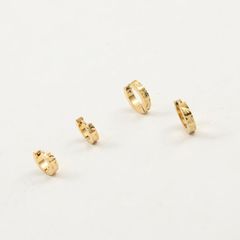 ステンレスピアス　アクセサリー　デザイン　金属アレルギー対応　ファッション　18kコーティング