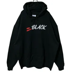 ブラック パーカー チャンピオン 2XL オーバーサイズ メンズ 古着 長袖