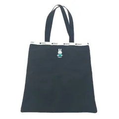 良好 LeSportsac レスポートサック×ディックブルーナ ミッフィー トートバッグ   ブラック ナイロン レディース 　240001152510