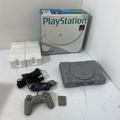 動作確認済み SONY PlayStation1 PS1 本体 コントローラーSCPH-5500 箱付 シリアル一致OK 箱付【送料無料】AAL0226大7214/0306