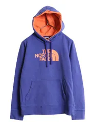【お得なクーポン配布中!】 US企画 ノースフェイス プリント スウェット フード パーカー レディース М / The North Face プルオーバー 裏起毛 トレーナー ツートーン