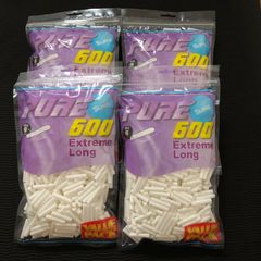 手巻きタバコ　ピュア600 エクストリームロングフィルター　バリューパック　4袋