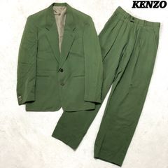 KENZO セットアップ スーツ テーラードジャケット × タック入り