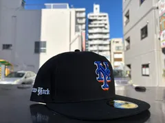 NEW ERA 59FIFTY MLB Old English ニューヨーク・メッツ ブラック 7 1/2サイズ ¥6600 ＋ 送料¥550