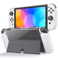 Switch 有機el ケース PCカバー透明保護 for Switch Oled 2021 ケース 着脱簡単 防水防塵 全面保護 耐衝撃 薄型軽量