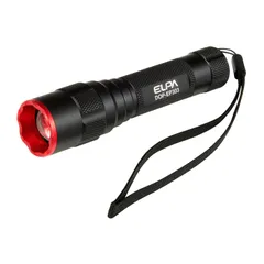 【人気商品】約53g(電池除く、ストラップ含む) 防水 連続点灯約5時間 アウトドア 防災 LEDライト DOP-EP303 フォーカスLEDアルミライト (ELPA) エルパ
