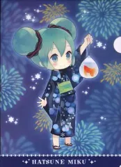 【中古】クリアファイル 初音ミク(浴衣) A4クリアファイル 「VOCALOID」