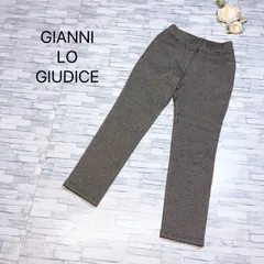 【美品】GIANNI LO GIUDICE ジャンニロジュディチェ 裏ボア  暖かパンツ
