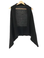 Rick Owens リックオウエンス 10AW シルクカシミヤニットジレベスト ブラック Sのサムネイル