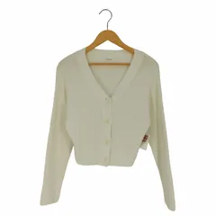 フレイアイディー FRAY I.D Vネック両畦カーデPO レディース ONE SIZE のサムネイル