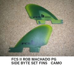 送料無料▲ FCS II ROB MACHADO PG SIDE BUTE FIN SET CAMO 新品