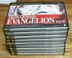 v1417【DVDセット】新世紀エヴァンゲリオン NEON GENESIS EVANGELION vol.01～vol.08 ＋劇場版2枚組☆T