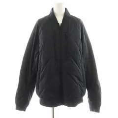 ユニクロ UNIQLO × ホワイトマウンテニアリング Whitemountaineering リサイクルハイブリッドダウンジャケット アウター ナイロン L 黒 ブラック 311-470150 /AN23