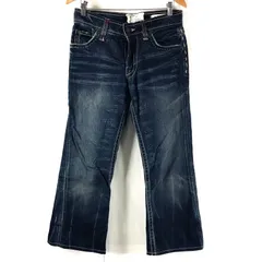 ファイブセブンティファイブデニム 575DENIM  ボタンダウン ダメージ加工 ヴィンテージ加工  ブルー系 29サイズ 2025042300145