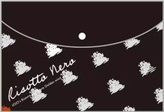 [중고] 잡화 A: 리조토 네에로 플랫 파우치 Vol.2 [조조의 기묘한 모험 제5부 황금의 바람]