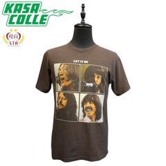 【THE BEATLES】ビートルズ  LET IT BE フォトTシャツ M