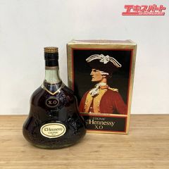 【未開栓品】 700ml ブランデー ヘネシー HENNESSY X.O. コニャック 金キャップ グリーンボトル 外箱付 ミスマ店