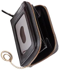 定期入れ メンズ パスケース 小銭入れ 【雑誌掲載】 コインケース 小銭 プレゼント ギフト 父の日 本革 4 ブラック [ブラック]