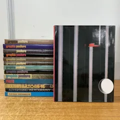 ■01)【1点限り!】デザインなどの洋書 まとめ売り14冊セット/グラフィックポスター/ヨーロッパ写真/イラストレーター/広告/B