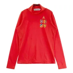 サイズ：L LECOQ GOLF ルコックゴルフ  タートルネック 長袖Tシャツ  オレンジ系 [240101285216]# ゴルフウェア レディース ストスト
