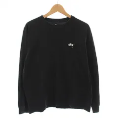 【新品・未使用】STUSSY ステューシー　USA製　　ロンT ブラック　L STUSSY ステューシー 24AW STOCK HONG KONG LS TEE BLACK 香港