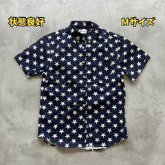 BACKHEAD  シャツ　半袖　星柄　【⑧】