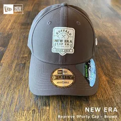 New Era★Repreve 9Forty CAP ブラウン エコ素材使用キャップ
