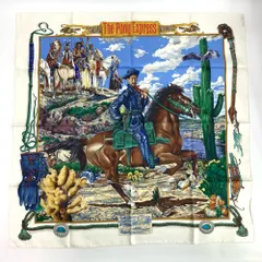 Pony Express」 古き良きアメリカの大陸横断の速達郵便の彫刻