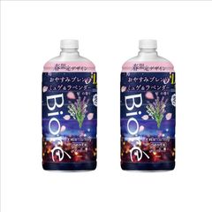 新品 【春限定デザイン】ビオレu ザ ボディ 〔 The Body 〕 泡タイプ ミュゲ＆ラベンダーの香り （詰め替え 780ml 2本）