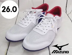 【ミズノ】ウォーキングシューズ  ウエーブクール  ホワイト 26cm 241207W001