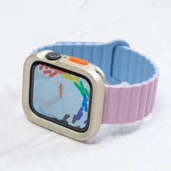Apple Watch ケース バンド セット スターライトケース パープルバンド