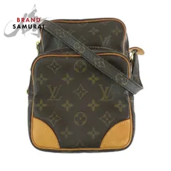 LOUIS VUITTON ルイヴィトン モノグラム アマゾン ブラウン ゴールド金具 PVC/レザー M45236 ショルダーバッグ ポシェット 411113【中古】