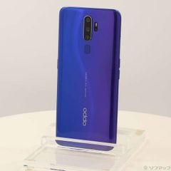 〔中古品〕 OPPO A5 2020 64GB ブルー OPU32SLU UQ mobile SIMフリー【295】
