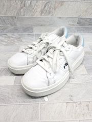 ◇ Θ FILA COURT PLUMPY SL　uss21091-150　ローカット スニーカー　シューズ サイズ23.0ｃｍ ホワイト レディース P 【1410160001646】