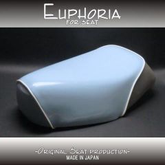 □【MINT ミント 1YU】シート　水色/グレー　エナメル　張替え済!!《Euphoria》□MK35022