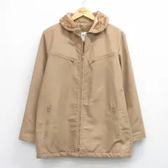 古着 ロンドンフォグ 長袖 ジャケット レディース 80s ベージュ カーキ 内側ファー 25oct06 中古 アウター ジャンパー ブルゾン
