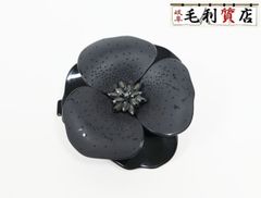 最終価格】ALEXANDRE DE PARIS カメリア ヘアクリップ - メルカリ
