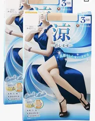 『３足組』静電防止加工＆吸汗加工『涼...召しませ...』フクスケストッキング