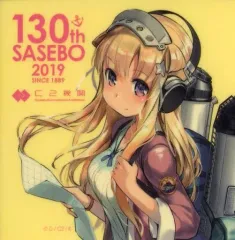艦これ「金剛コースター」佐世保　シール　ステッカー　艦隊コレクション 艦これ「金剛コースター」佐世保 シール ステッカー 艦隊