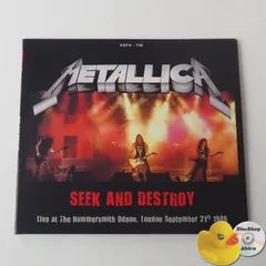 メタリカ（Metallica） Seek and Destroy: Live at the Hammersmith Odeon, London, September 21st, 1986（輸入盤）レア盤 CD BRR6052 [Y16]