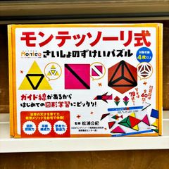 【未開封】モンテッソーリ式 さいしょのずけいパズル  監修・松浦公紀(日本モンテッソーリ教育綜合研究所 教師養成センター長) 幻冬舎