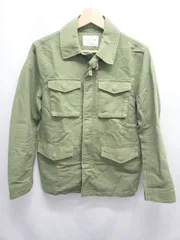 ◇ Θ coen コーエン コットン100% 長袖 ミリタリー ジャケット サイズS カーキ系 メンズ E  【1507230010551】