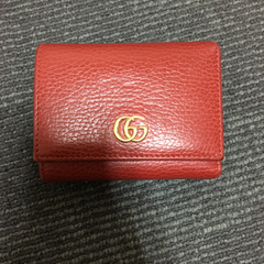 gucci   プチマーモント　三つ折りミニウォレット
