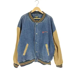 90s USA製 dunbrooke 企業物 ウエスタン ジャケットスタジャン 古着 90年代 Dunbrooke デニムスタジャン バーシティジャケット
